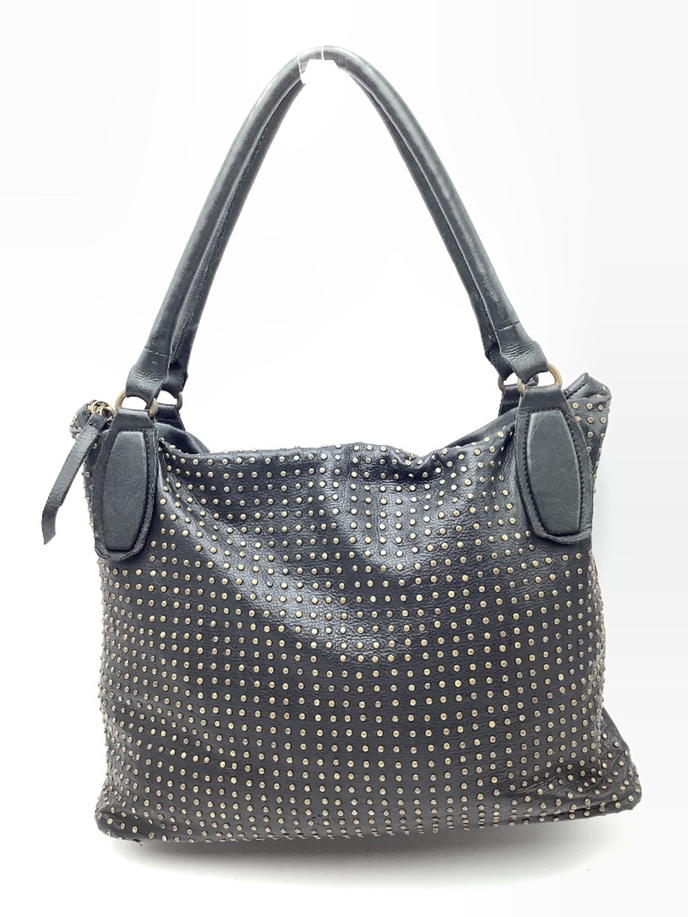 Platania Leather Studded Purse